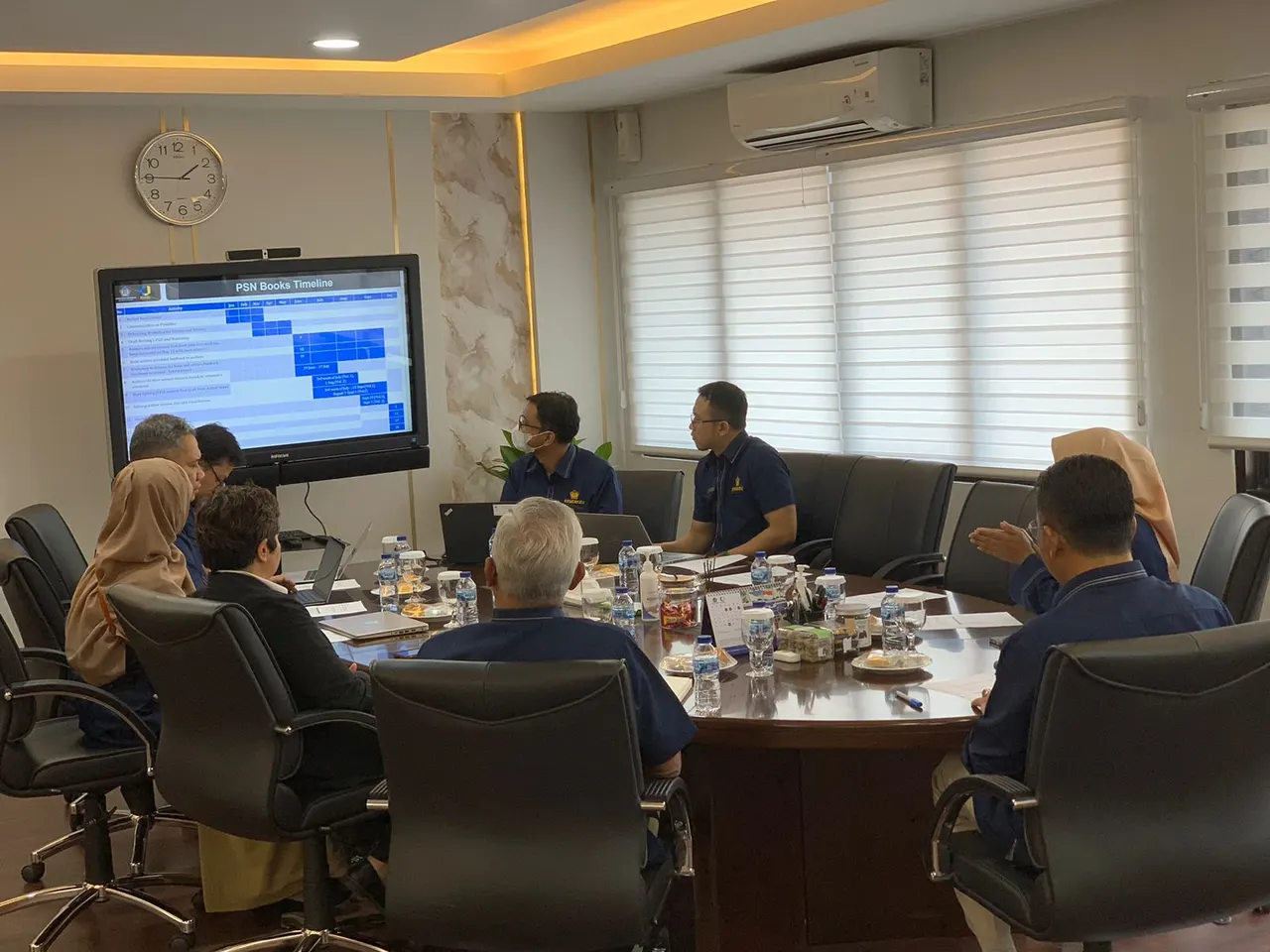 Rapat Tim Editor Buku I Proyek Strategis Nasional