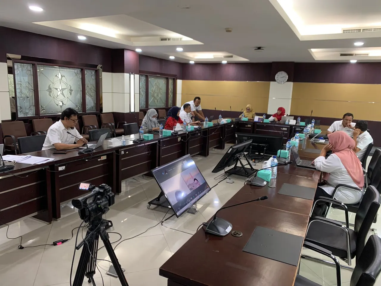 Pusdiklat KNPK menerima kunjungan perwakilan BPKAD dan BKPSDMD Kota Palu