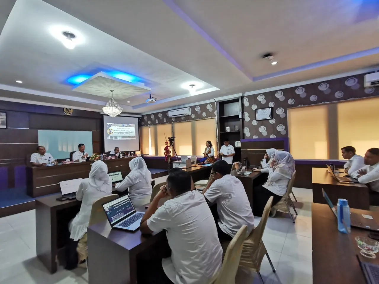 Pembukaan Pelatihan Pengelolaan Pajak Daerah dan Retribusi Daerah