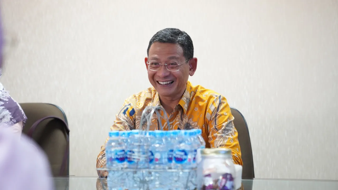 Pusdiklat KNPK melaksanakan Audiensi program unggulan Pusdiklat KNPK tahun 2023 ke BPSDM Kementerian Dalam Negeri
