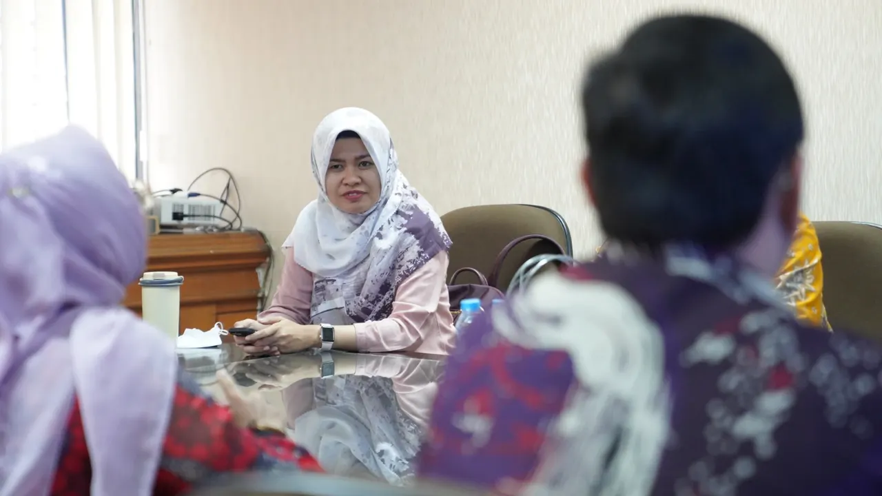 Pusdiklat KNPK melaksanakan Audiensi program unggulan Pusdiklat KNPK tahun 2023 ke BPSDM Kementerian Dalam Negeri