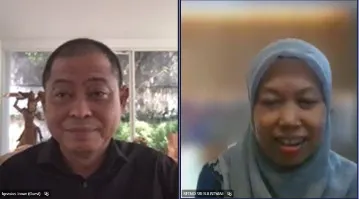 Peserta PJJ Pembekalan Pejabat I di Pusdiklat Pajak Simak Sharing Session Leadership Bersama Ignasius Jonan