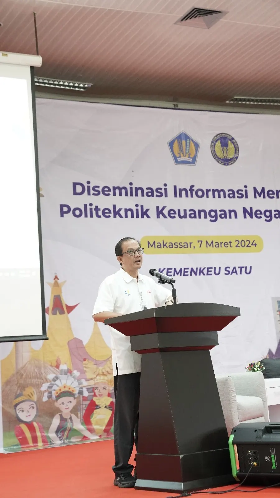 PKN STAN Gelar Diseminasi Informasi Penerimaan Mahasiswa Baru PKN STAN 2024 di Makassar