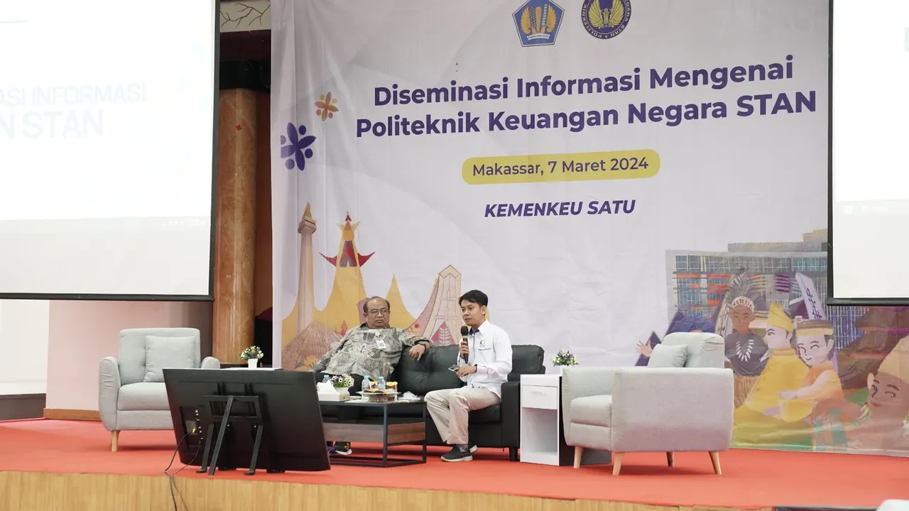 PKN STAN Gelar Diseminasi Informasi Penerimaan Mahasiswa Baru PKN STAN 2024 di Makassar