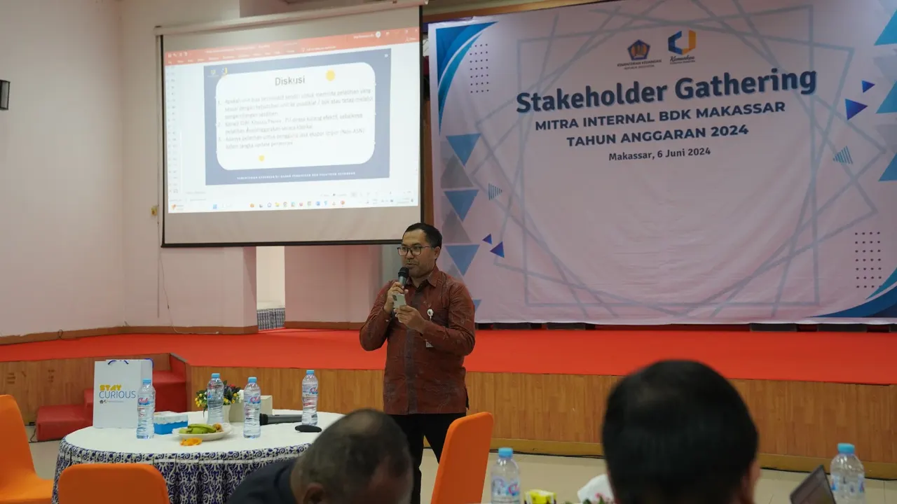 BDK Makassar Gelar Stakeholder Gathering untuk Pemenuhan Kebutuhan Pembelajaran Berbasis Kewilayahan bagi Mitra Internal