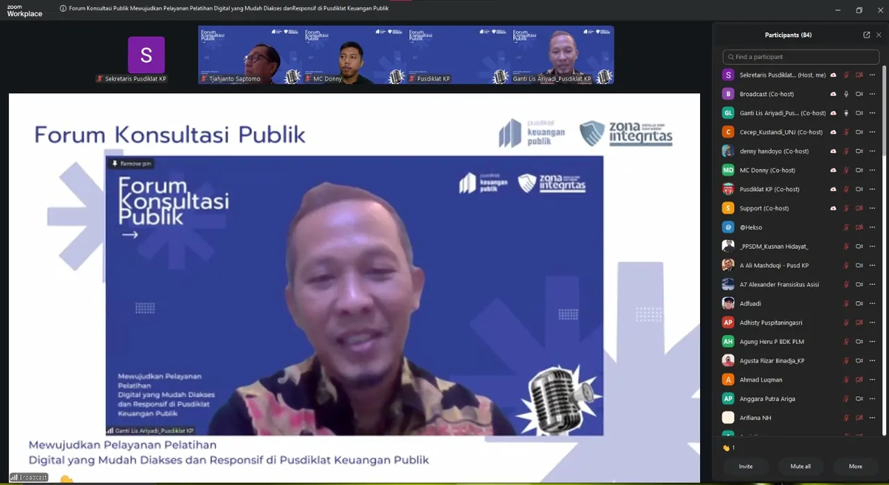 Forum Konsultasi Publik - Pusdiklat KP