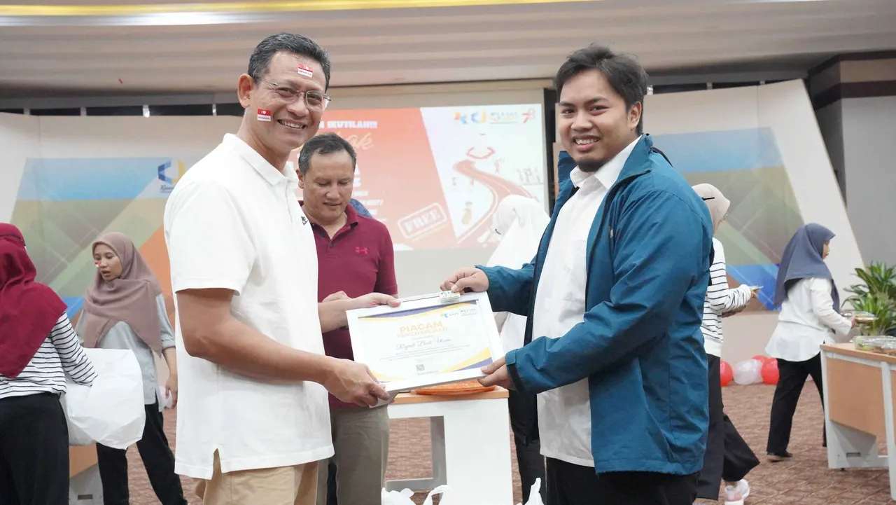 Pusdiklat KNPK Ikut Serta Memeriahkan HUT RI Ke-78 Terus Melaju untuk Indonesia Maju