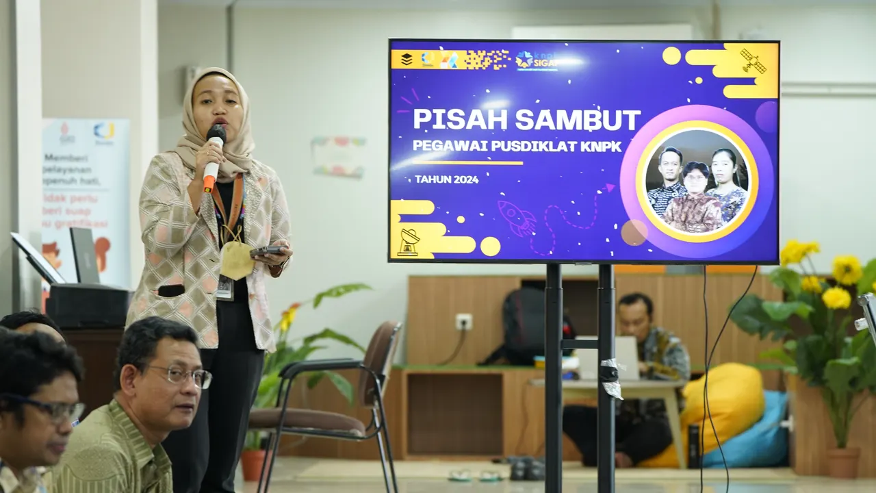 Pusdiklat KNPK menyelenggarakan kegiatan Pisah Sambut Pegawai Pusdiklat KNPK
