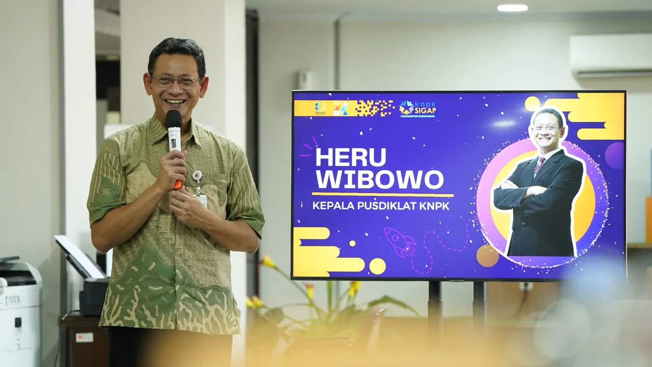Pusdiklat KNPK menyelenggarakan kegiatan Pisah Sambut Pegawai Pusdiklat KNPK