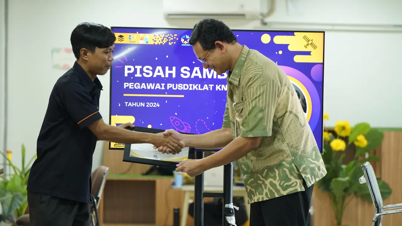 Pusdiklat KNPK menyelenggarakan kegiatan Pisah Sambut Pegawai Pusdiklat KNPK