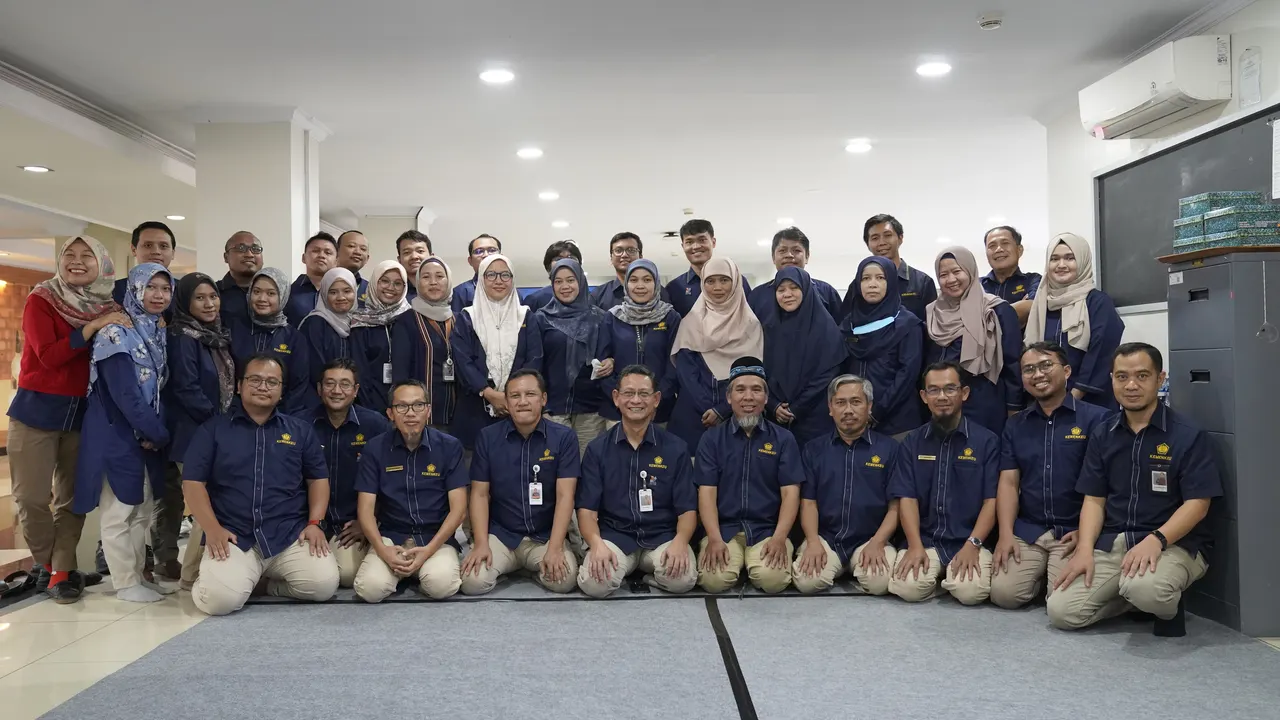 Pusdiklat KNPK menyelenggarakan Updating Persiapan Implementasi PO BPPK dan Pembinaan Mental Pegawai dalam Menyambut bulan Ramadhan 1445 H