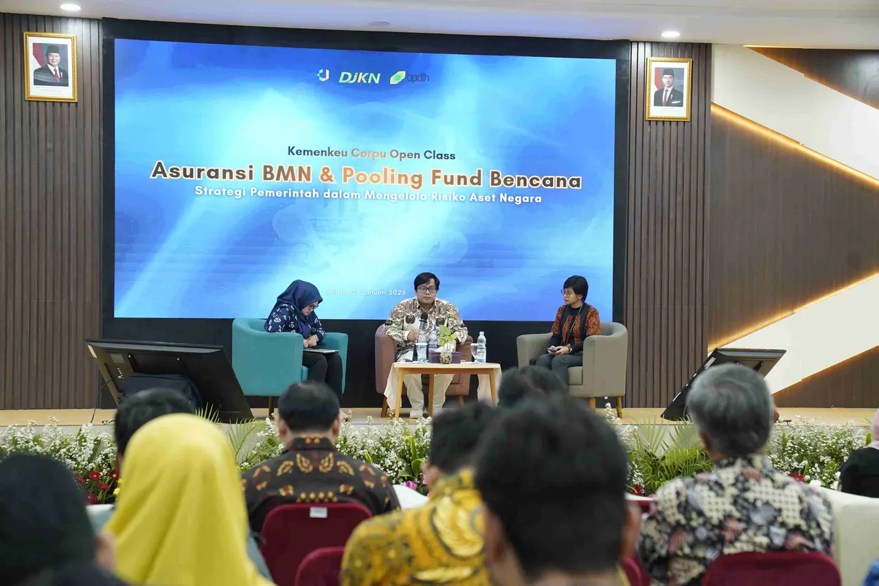 Kemenkeu Corporate University Open Class (KCOC) bertema “Asuransi Barang Milik Negara (BMN) & Pooling Fund Bencana: Strategi Pemerintah dalam Mengelola Risiko Aset Negara”