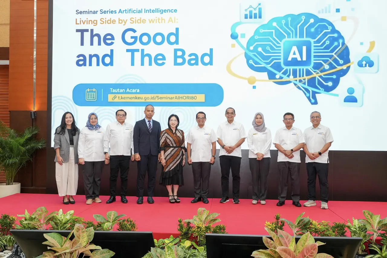 Seminar AI Kemenkeu: AI Memberi Tanda, Manusia Memutuskan