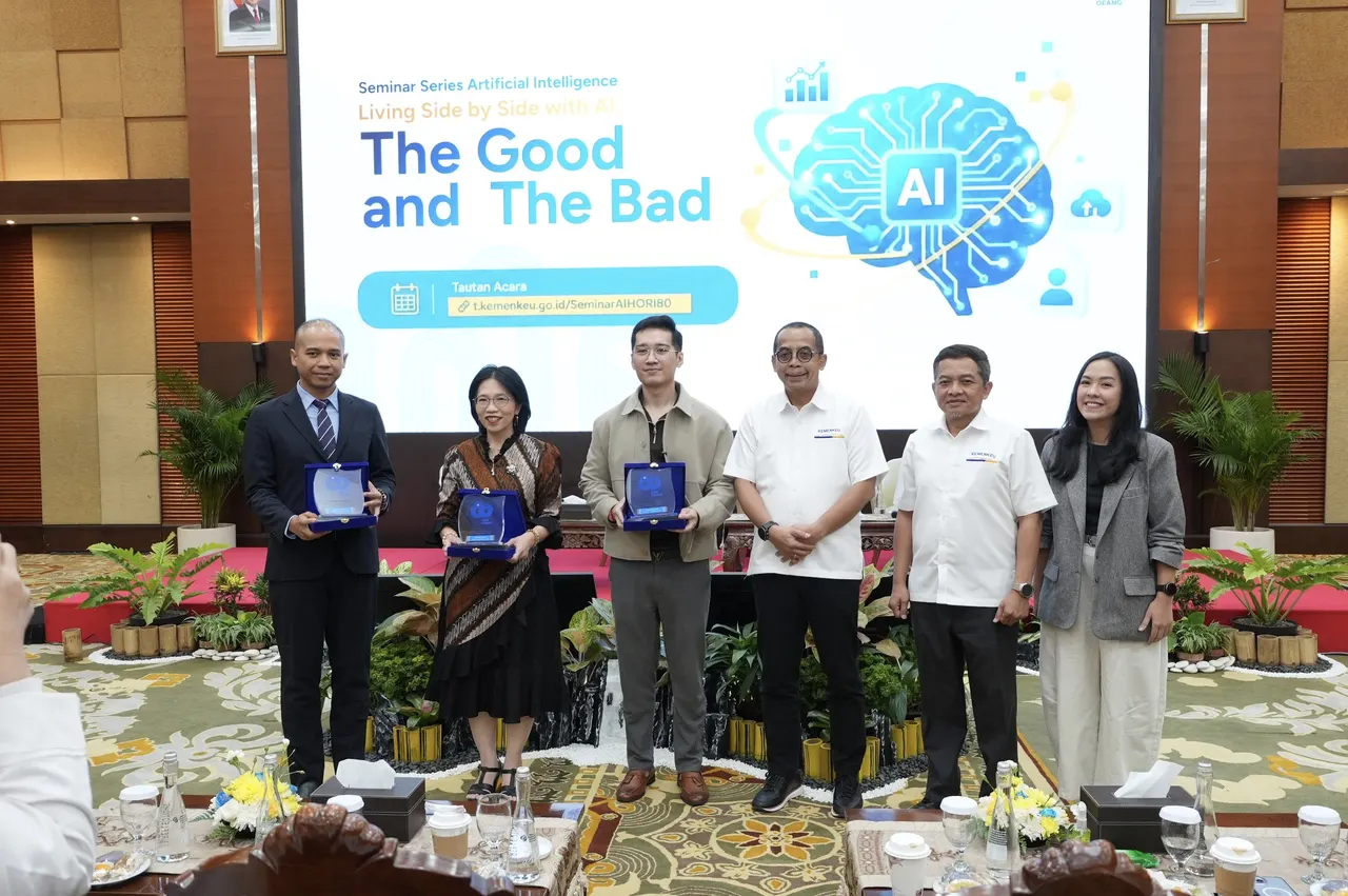Seminar AI Kemenkeu: AI Memberi Tanda, Manusia Memutuskan