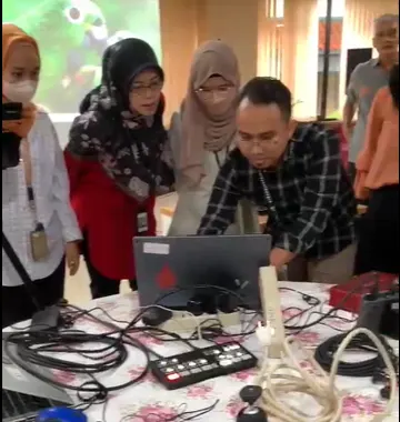 Pusdiklat KNPK Menyelenggarakan Bimbingan Teknis Penggunaan Peralatan Multimedia di Lingkungan Pusdiklat KNPK