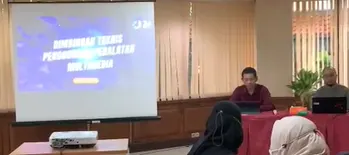 Pusdiklat KNPK Menyelenggarakan Bimbingan Teknis Penggunaan Peralatan Multimedia di Lingkungan Pusdiklat KNPK