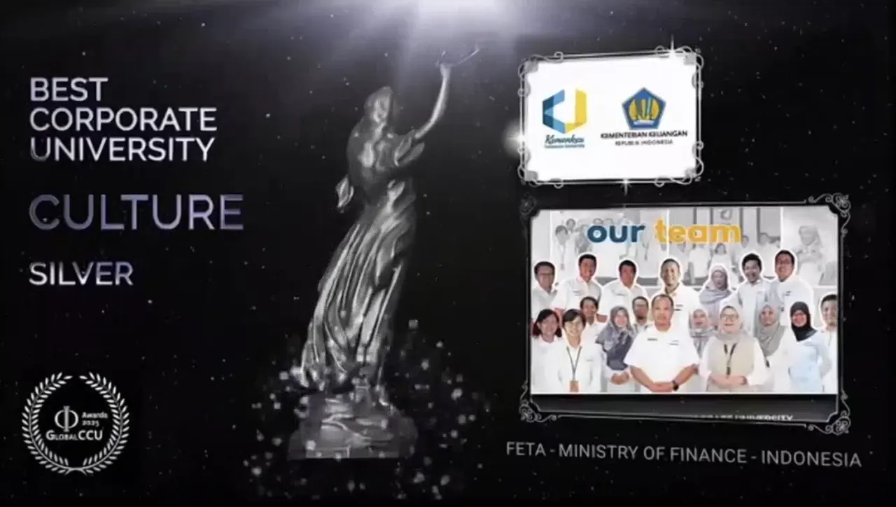 Penerimaan penghargaan kategori Culture pada GCCU Awards Tahun 2025