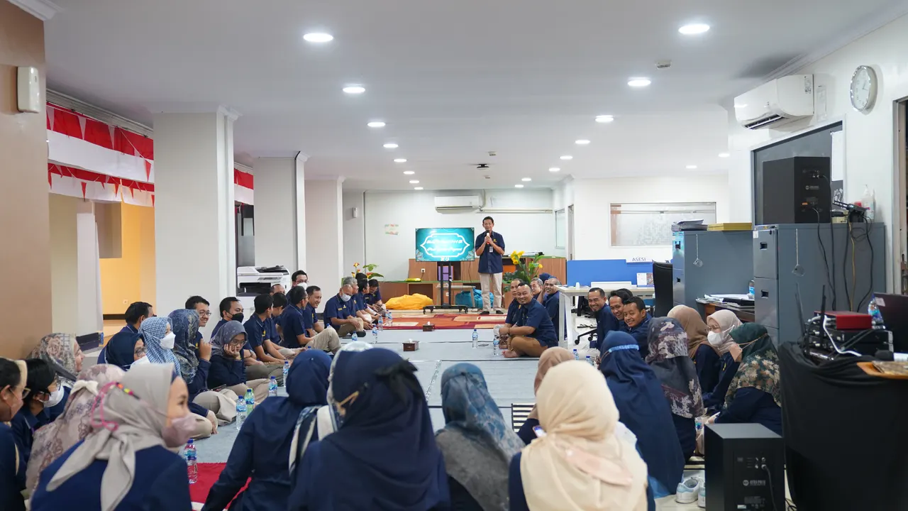Pusdiklat KNPK Selenggarakan kegiatan Halalbihalal dan Pisah Sambut Pegawai Pusdiklat KNPK