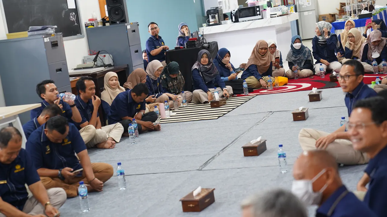 Pusdiklat KNPK Selenggarakan kegiatan Halalbihalal dan Pisah Sambut Pegawai Pusdiklat KNPK