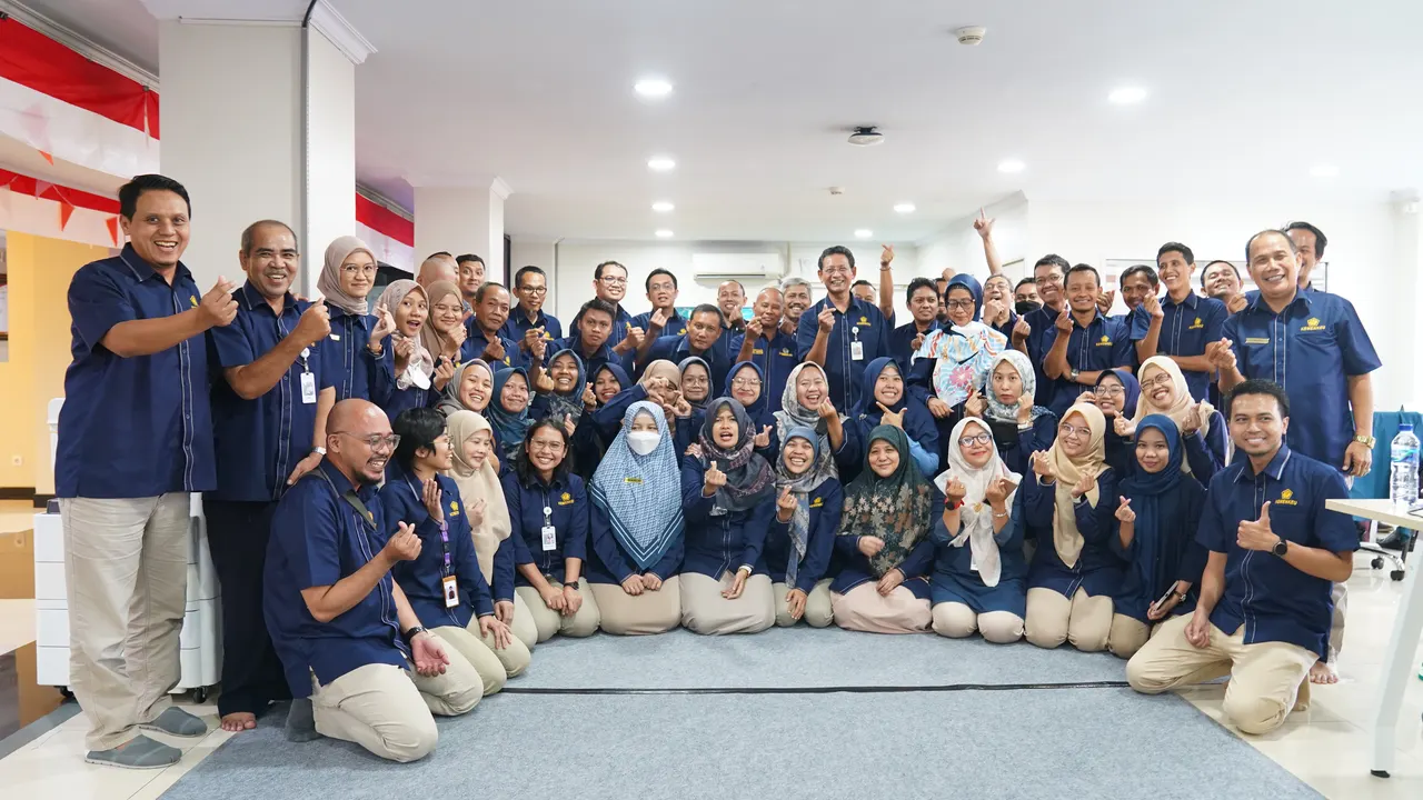 Pusdiklat KNPK Selenggarakan kegiatan Halalbihalal dan Pisah Sambut Pegawai Pusdiklat KNPK