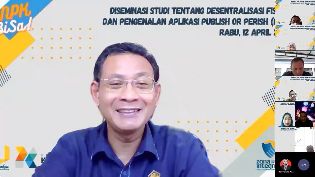 Pusdiklat KNPK Mengadakan Kegiatan KNPK Bincang Santai (KNPK BiSa) Episode 3 Tahun 2023