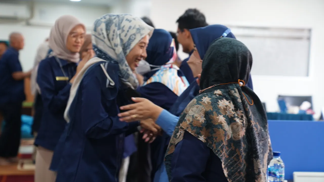 Pusdiklat KNPK Selenggarakan kegiatan Halalbihalal dan Pisah Sambut Pegawai Pusdiklat KNPK