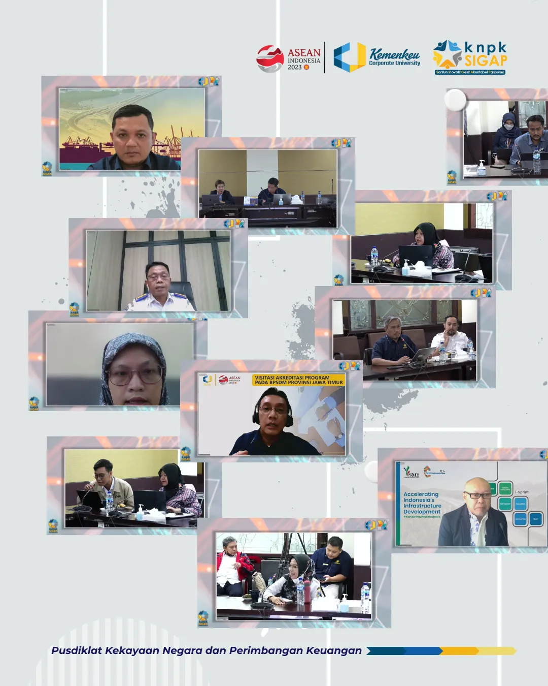 Pusdiklat KNPK Menyelenggarakan Focus Group Discussion (FGD) Penggalian Data Pembiayaan, Tingkat Komponen Dalam Negeri, dan Dampak Proyek Strategis Nasional