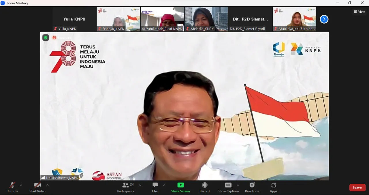 Pusdiklat KNPK Menyelenggarakan Kegiatan Monitoring dan Evaluasi Hasil Implementasi Proyek Pelatihan Pengelolaan Keuangan Daerah (Blended Learning) dengan Metode Project Based Learning