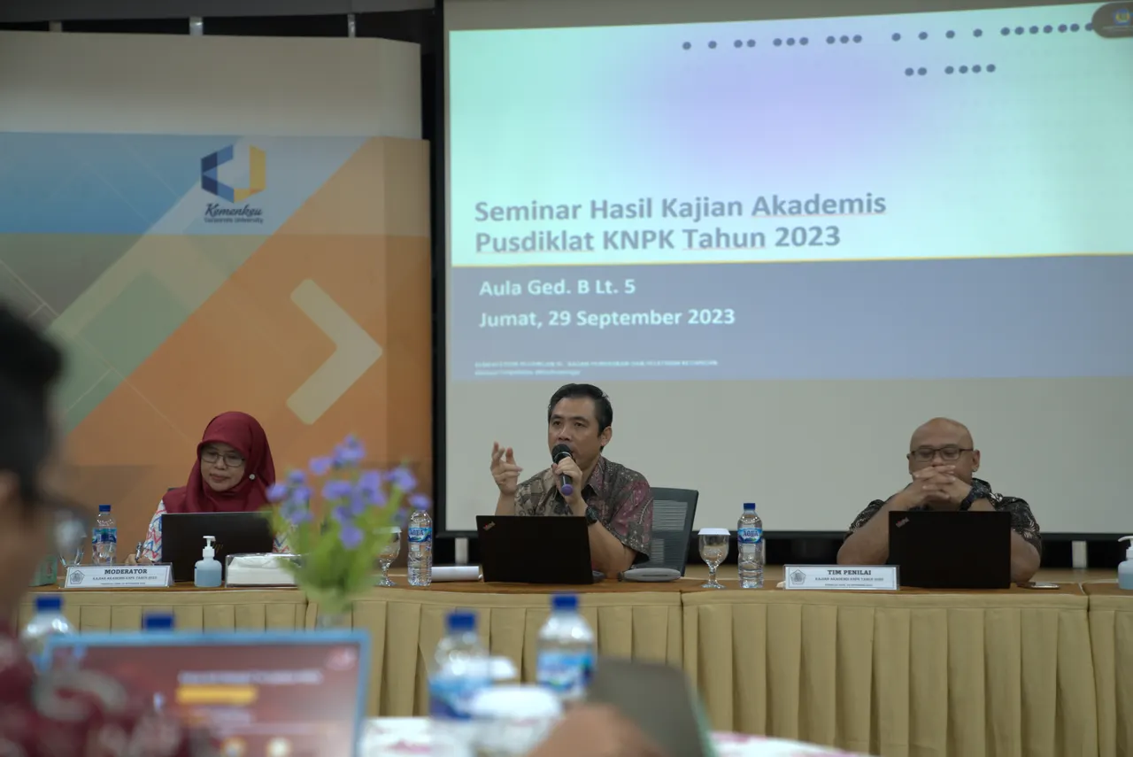 Seminar Hasil Kajian Akademis Pusdiklat KNPK Tahun 2023