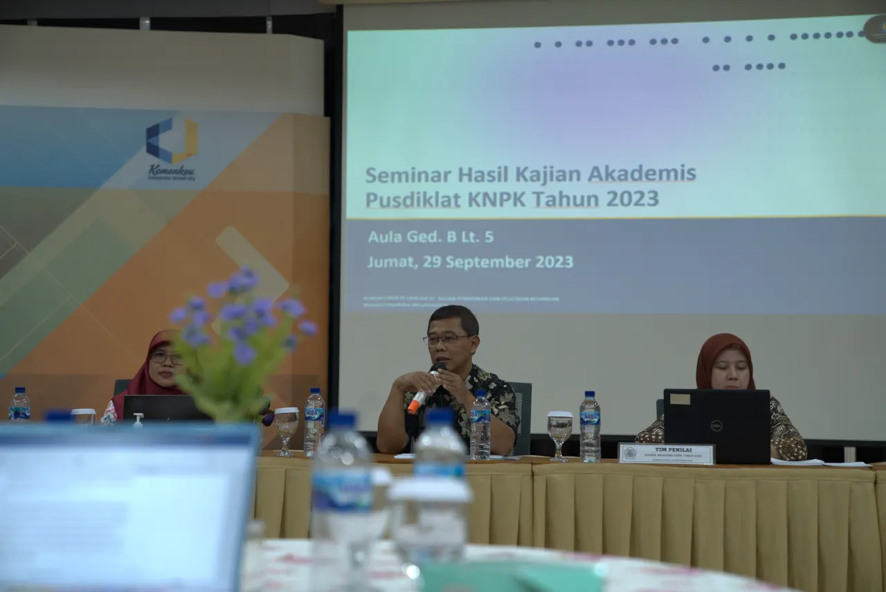 Seminar Hasil Kajian Akademis Pusdiklat KNPK Tahun 2023