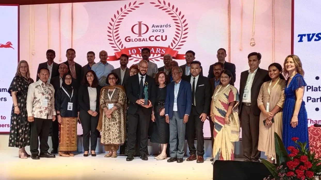 Kemenkeu Corpu Raih Business Impact Silver Award Pada GlobalCCU Awards 2023
