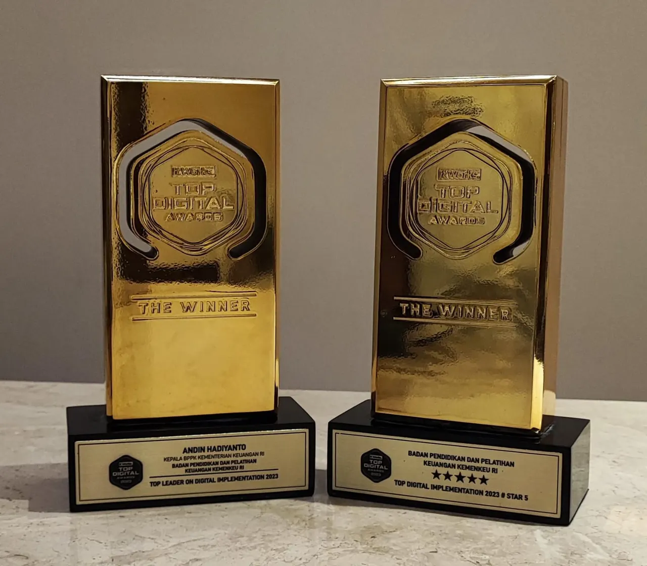 BPPK Kembali Raih 2 Penghargaan dalam Top Digital Awards 2023
