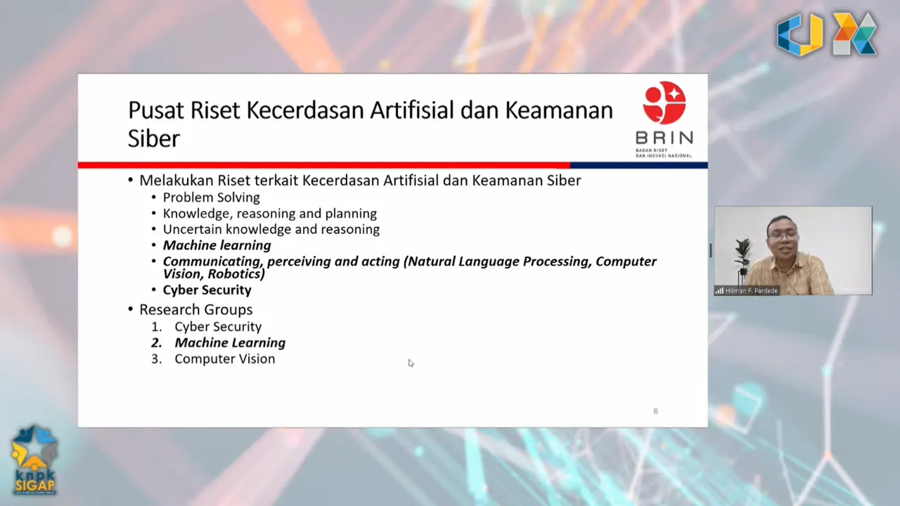 Pusdiklat KNPK menyelenggarakan Webinar Teknologi Pembelajaran Tahun 2023