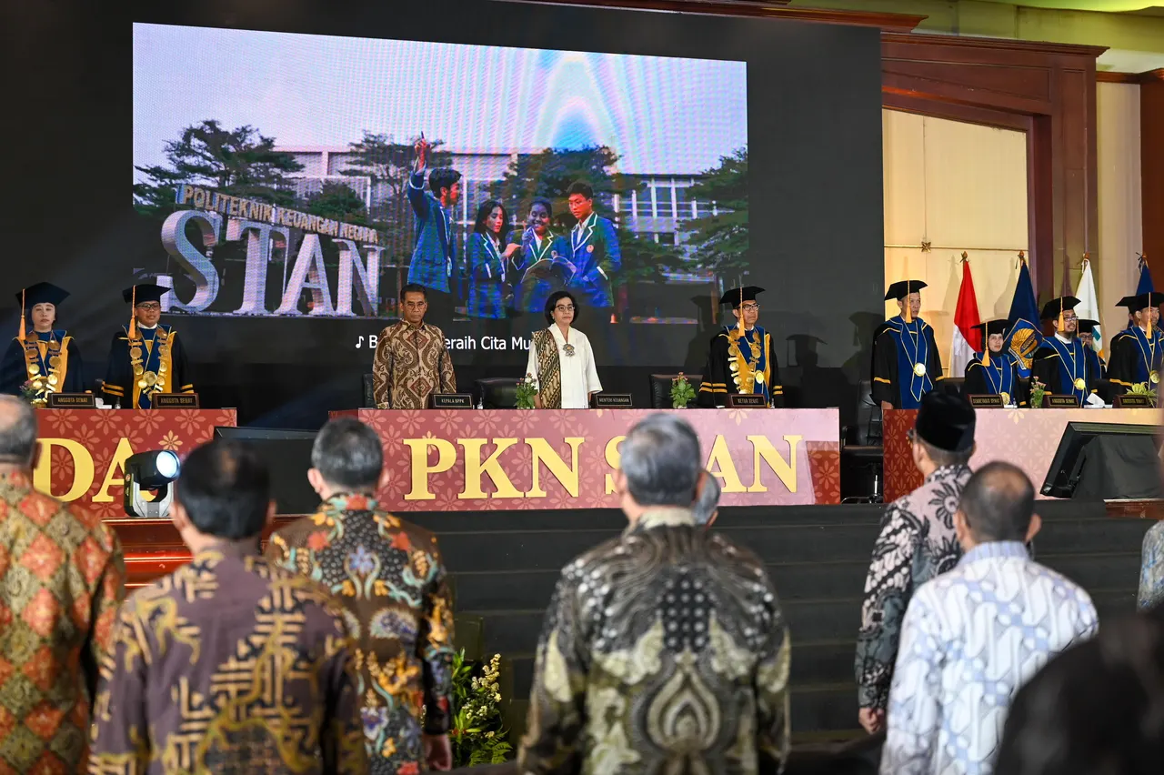 Siaran Pers: Sri Mulyani Berharap Lulusan PKN STAN Terus Belajar dan Siap Melayani Indonesia