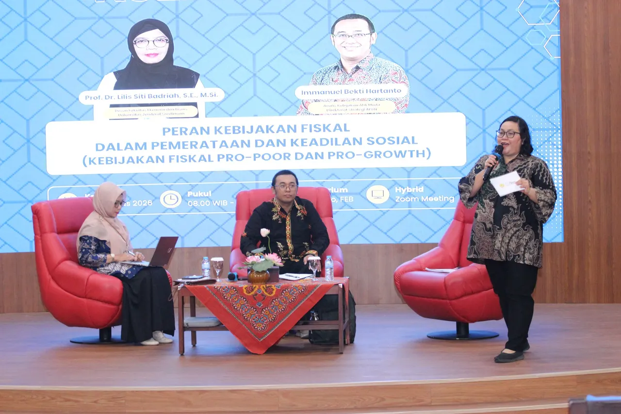 Kuliah Umum Kolaborasi CPFR dengan FEB Universitas Soedirman