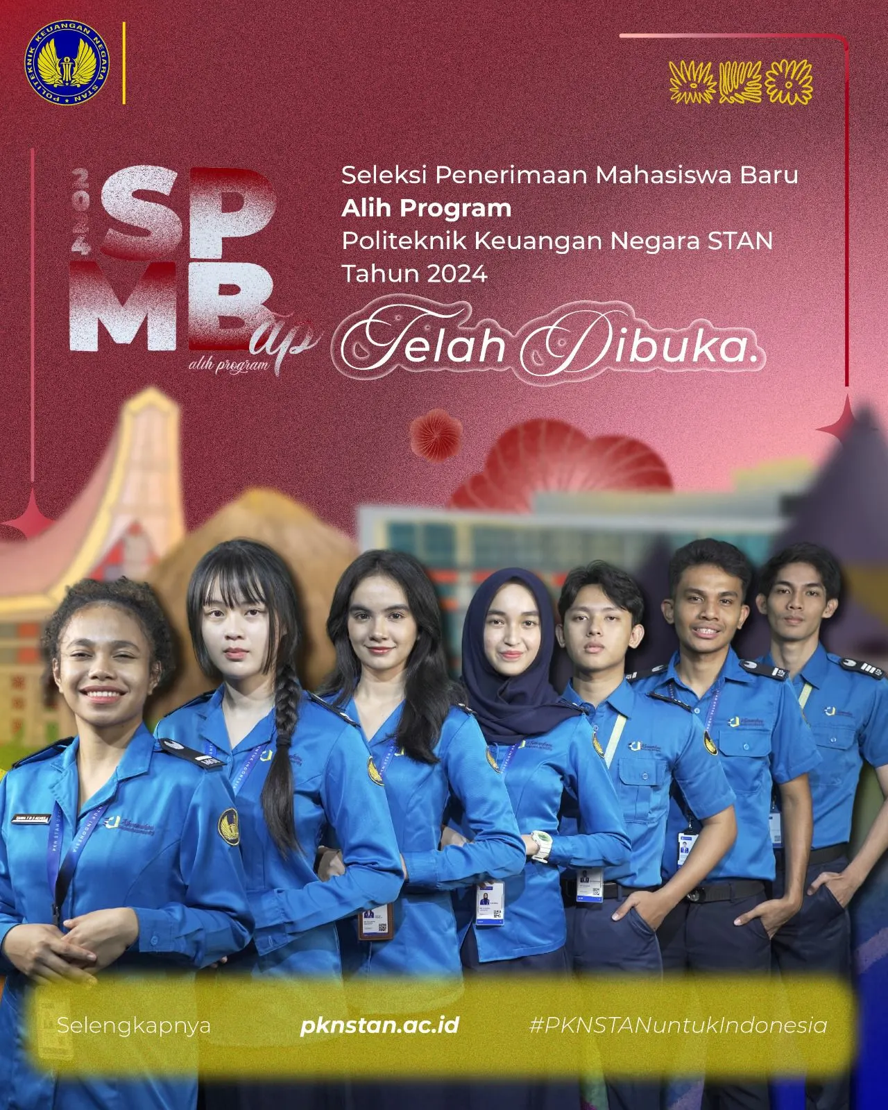 Pengumuman Seleksi Penerimaan Mahasiswa Baru Alih Program Tahun 2024