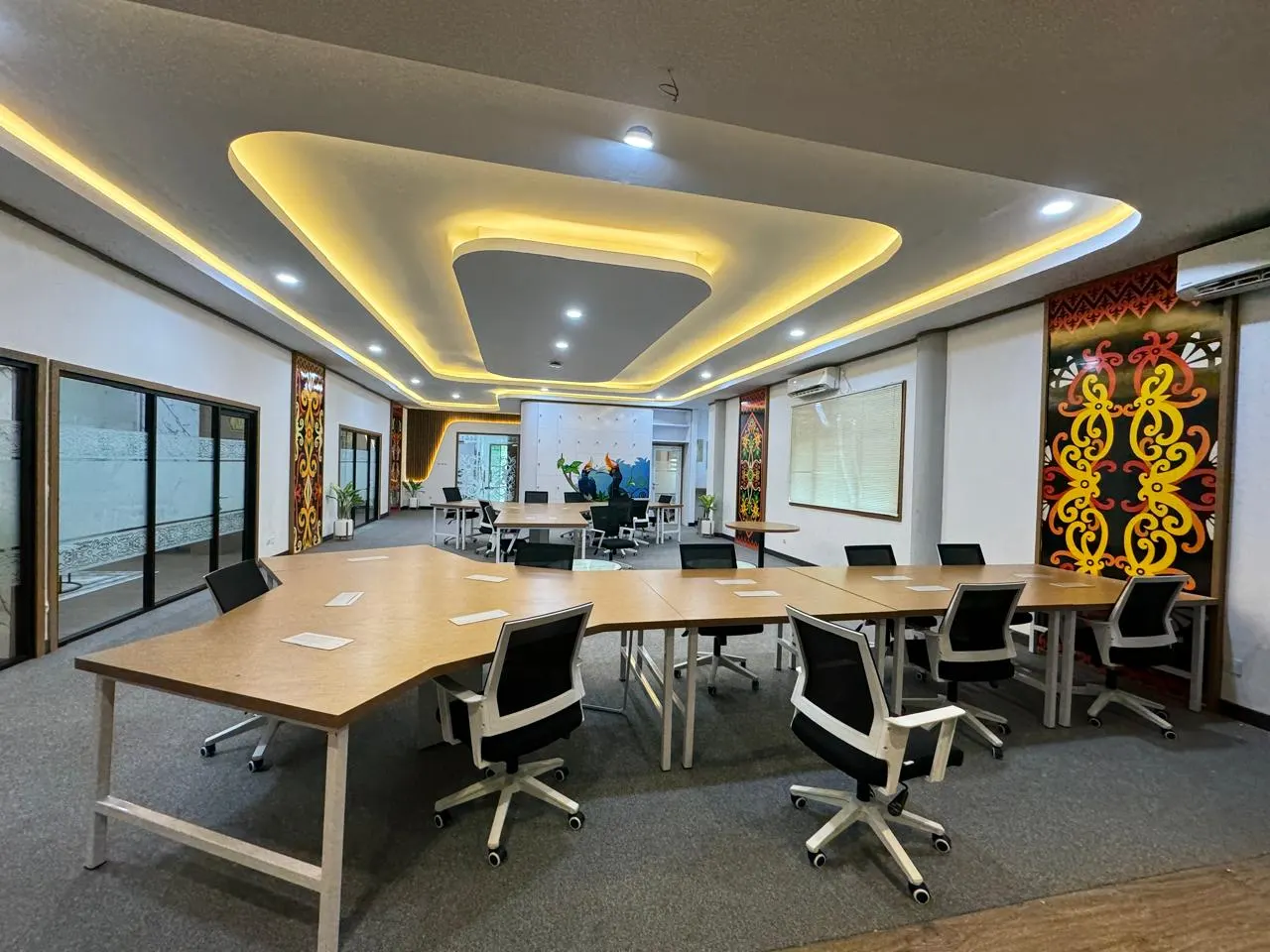 Ruang Co-Working Eselon I pada Transit Office Kemenkeu di BDK Balikpapan