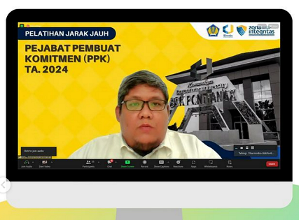 Berita Acara Rapat Kelulusan Pelatihan Jarak Jauh Pejabat Pembuat Komitmen Angkatan I Tahun Anggaran 2024 di BDK Pontianak