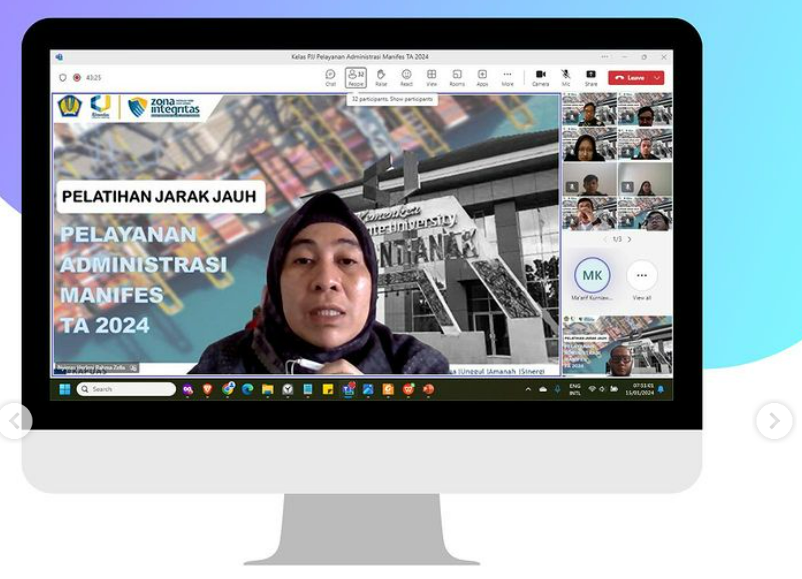 Pengumuman Kelulusan Pelatihan Jarak Jauh Pelayanan Administrasi Manifes Tahun 2024 di BDK Pontianak