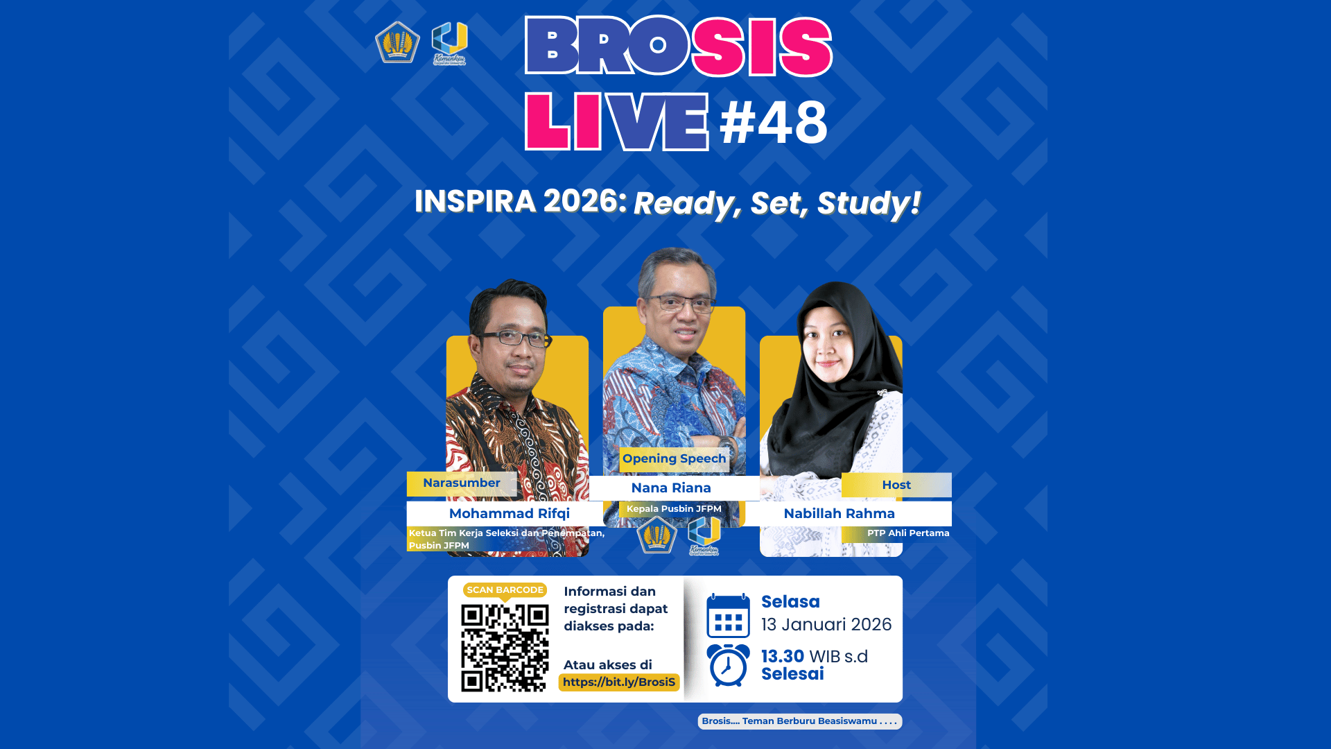 Kupas Tahap Dapatkan Beasiswa Bersama BroSis INSPIRA: Ready, Set, Study!