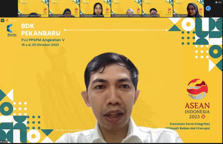 Pelatihan Jarak Jauh Pejabat Penandatangan Surat Perintah Membayar (PPSPM) Angkatan V