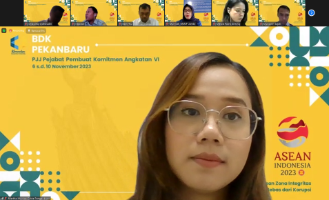 Pelatihan Jarak Jauh Pejabat Pembuat Komitmen Angkatan VI