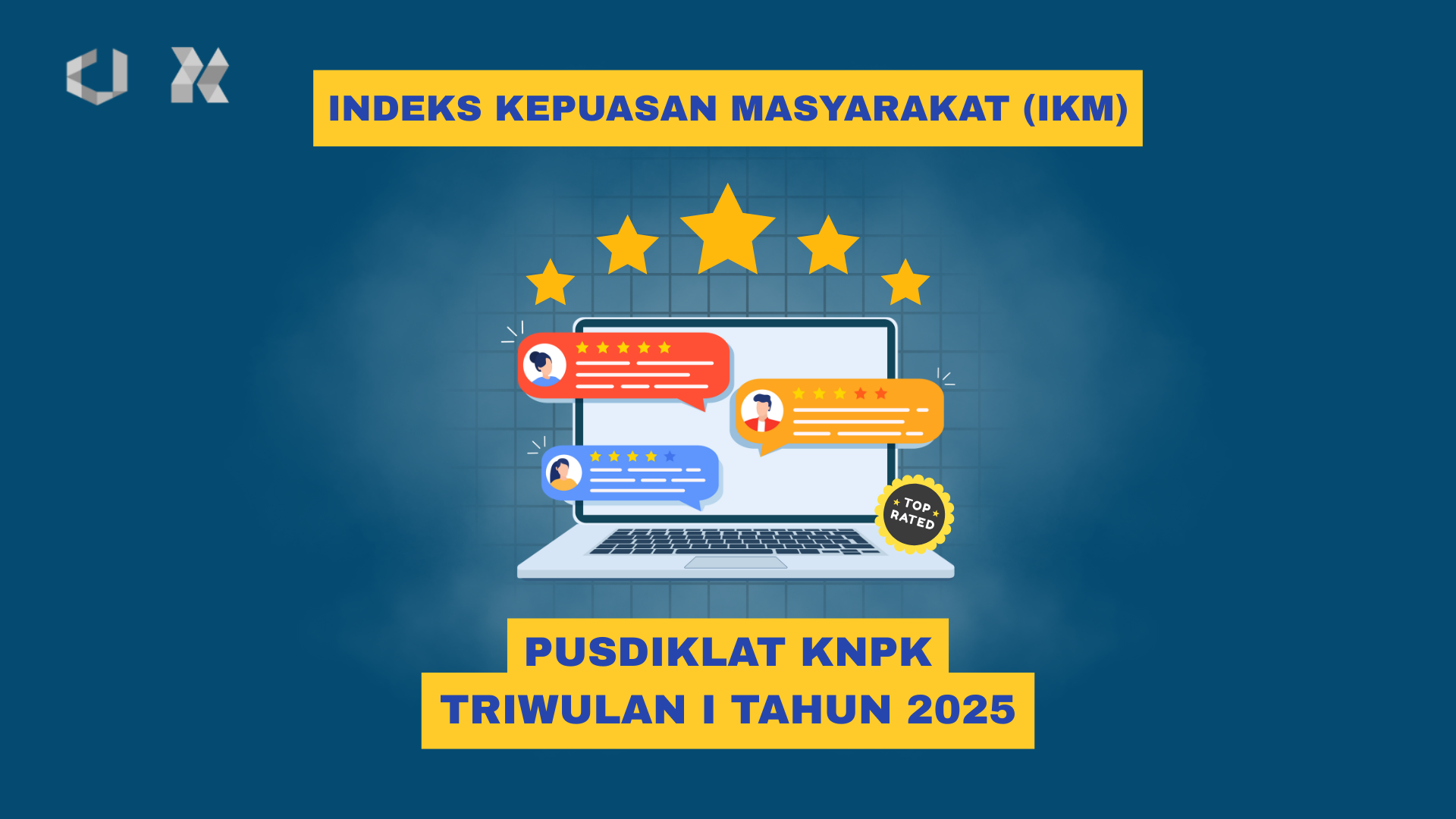 Hasil Survei Kepuasan Masyarakat (SKM) Triwulan Pertama Tahun 2025 Pusdiklat KNPK, apakah Sobat KNPK menjadi salah satu respondennya?