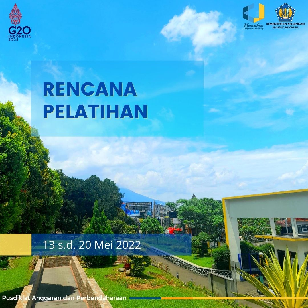 Rencana Pelatihan 13 s.d. 20 Mei 2022