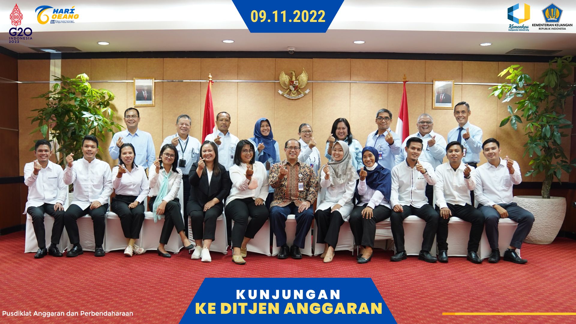 Kunjungan Finalis ke Ditjen Anggaran Kemenkeu RI