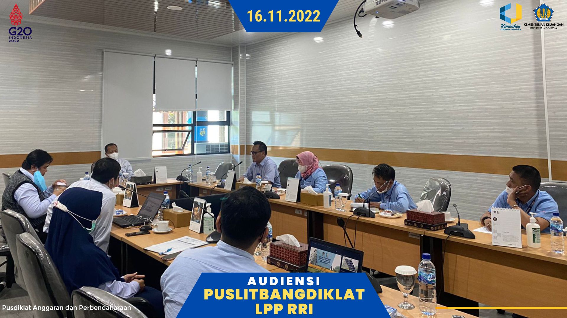 Audiensi Puslitbangdiklat LPP RRI