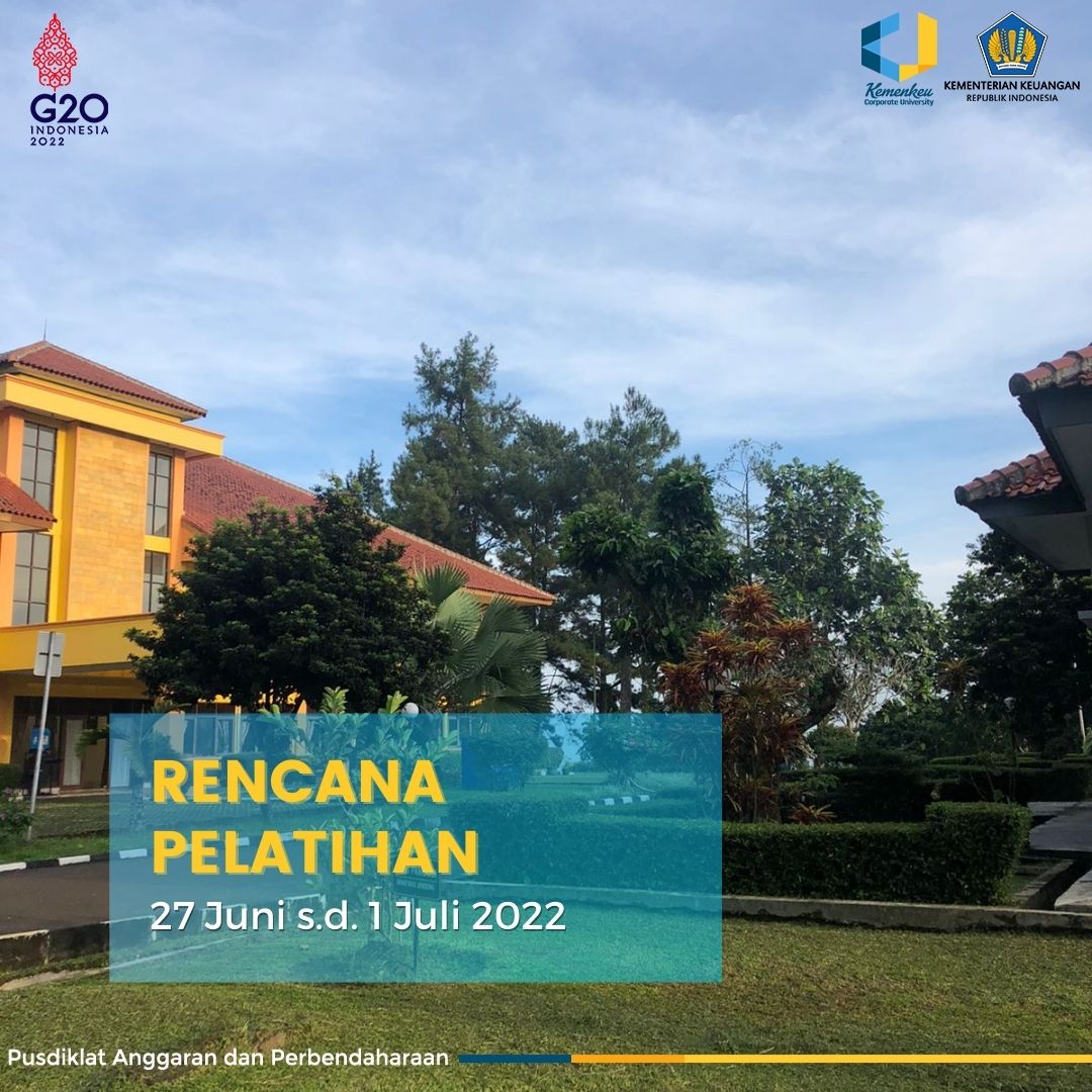 Info Rencana Pelatihan Periode 27 Juni s.d. 1 Juli 2022
