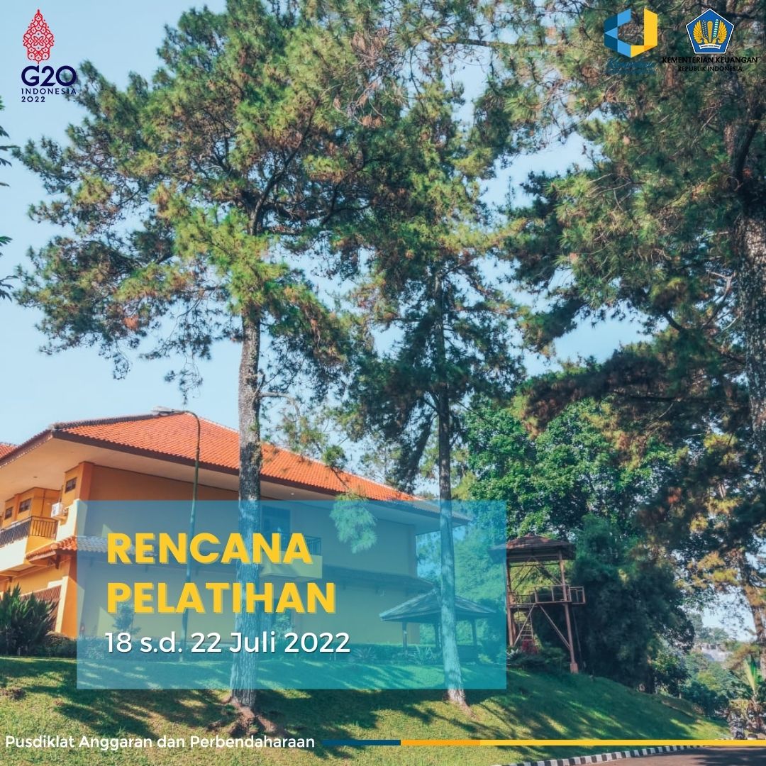 Rencana Pelatihan Periode 18 s.d. 22 Juli 2022