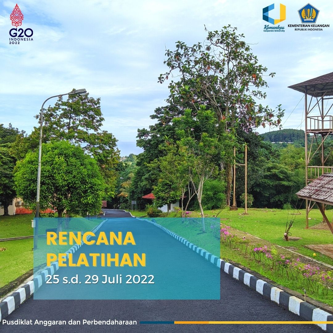 Rencana Pelatihan 25 s.d. 29 Juli 2022