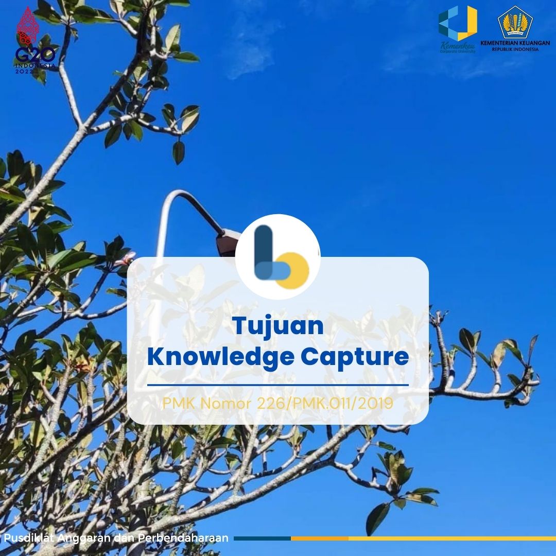 Tujuan Knowledge Capture